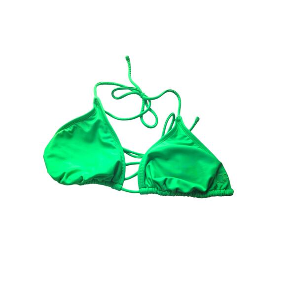 Op
Women's neon green bathing suit set bottoms and top
Large
Made in Cambodia 
1 - Picture 1 of 3